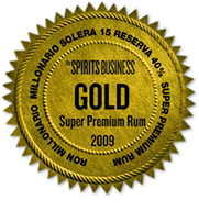 Gold Medal Spirits Business 2009-RonMillonario-XO